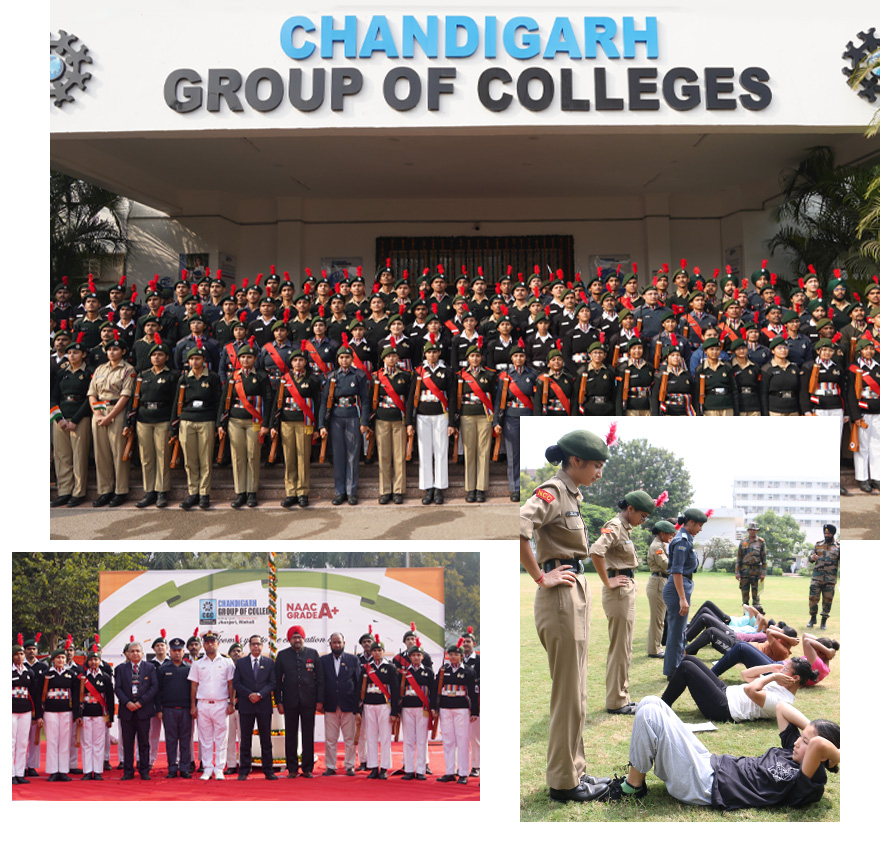 National Cadet Corps (NCC)- CGC Jhanjeri, Mohali, Punjab