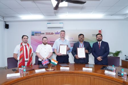 CGC Jhanjeri Forges Strategic Partnership with Staffordshire University, UK, with a Landmark MoU