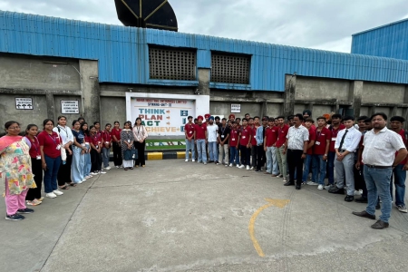  CGC Jhanjeri's BBA Students Gain Real-World Insights During Industrial Visit to Nahar Industrial Enterprises Ltd.