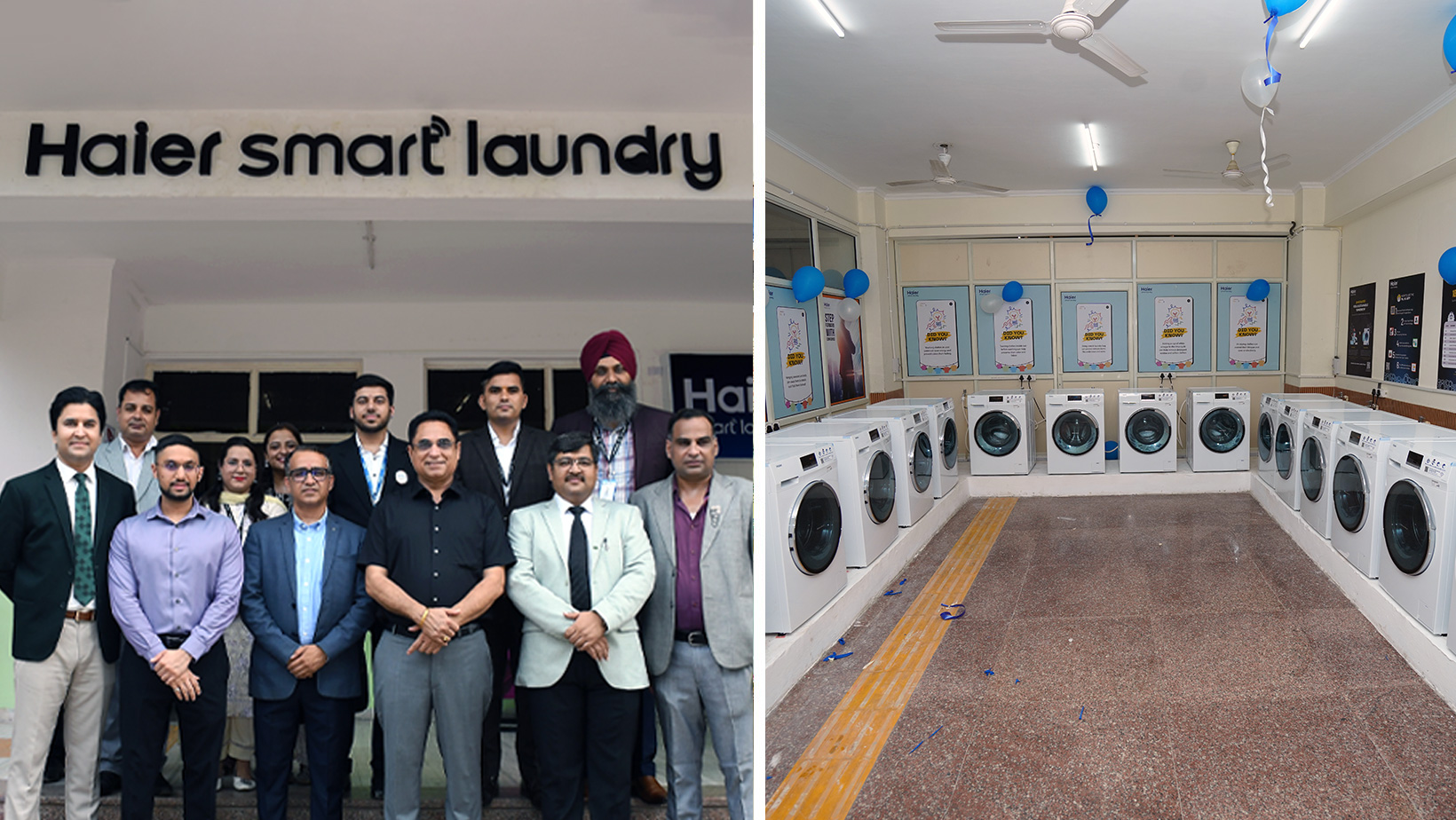 HAIER Smart Laundry at CGC Jhanjeri