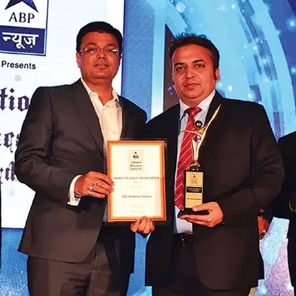 Award For Quality Placements By ABP News